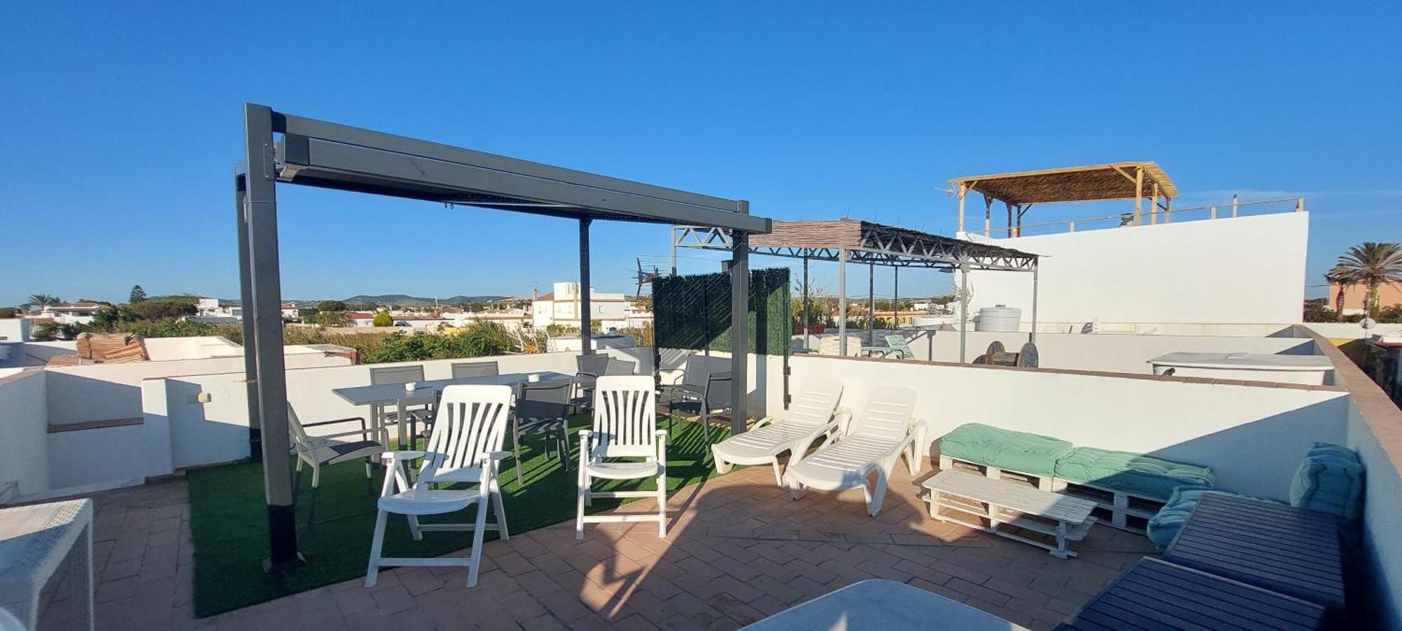 Casa Totalmente Nueva A 50 Metros De La Playa Villa El Palmar  Bagian luar foto